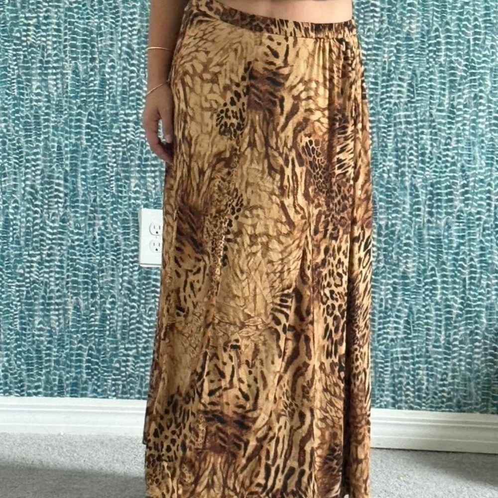 Chicos Vintage cheetah maxi dress - Picture 3 of 6